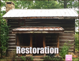 Historic Log Cabin Restoration  Ary, Kentucky